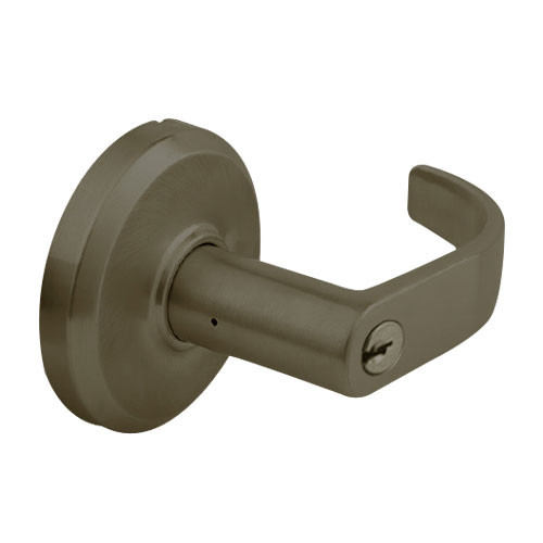 QCL270M613NR8FLRSC Stanley QCL200 Series Ansi Strike Schlage "C" Storeroom Lock with Summit Lever in Oil Rubbed Bronze Finish