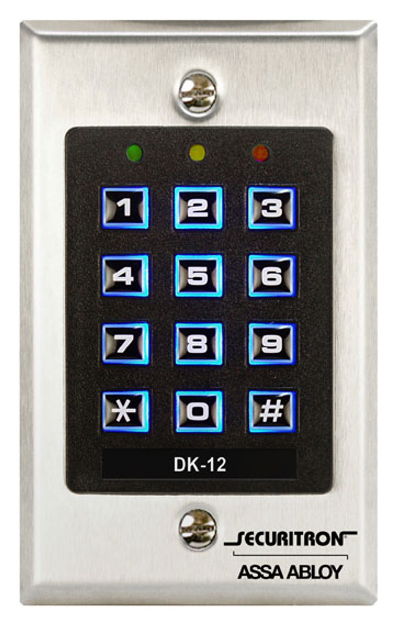 DK-12 Securitron Digital Keypad Lock Depot Inc