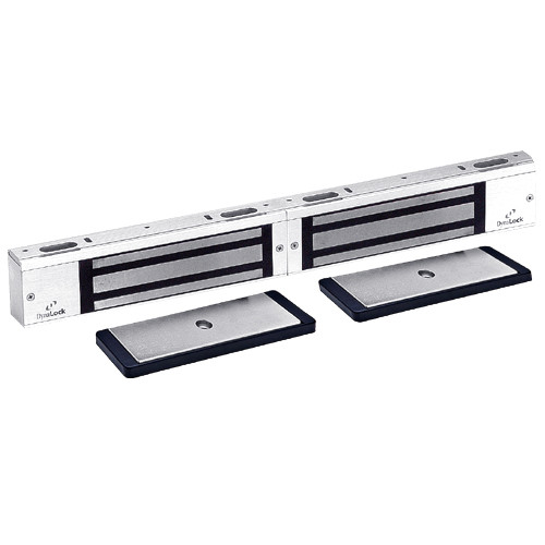 3002TJ32-US26 DynaLock 3000 Series 1500 LBs Double Electromagnetic Lock for Inswing Door in Bright Chrome