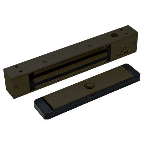 2511-US10B-DSM-DYN DynaLock 2500 Series Mini-Mag Single Electro-mag Lock for Outswing Door with Door Status Switch and DYN in Oil Rubbed Bronze