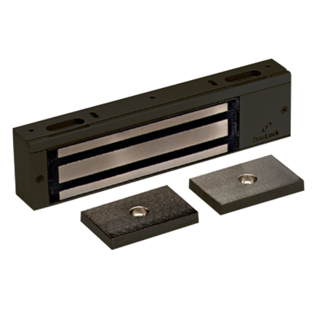 2012-US10B DynaLock 2000 Series 1200 LB Holding Force Single Electromagnetic Lock Pair Outswing in Oil Rubbed Bronze