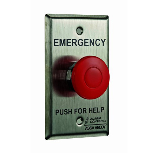 ASP-PBM-1-4 ASP Alarm Control Momentary Pushbutton