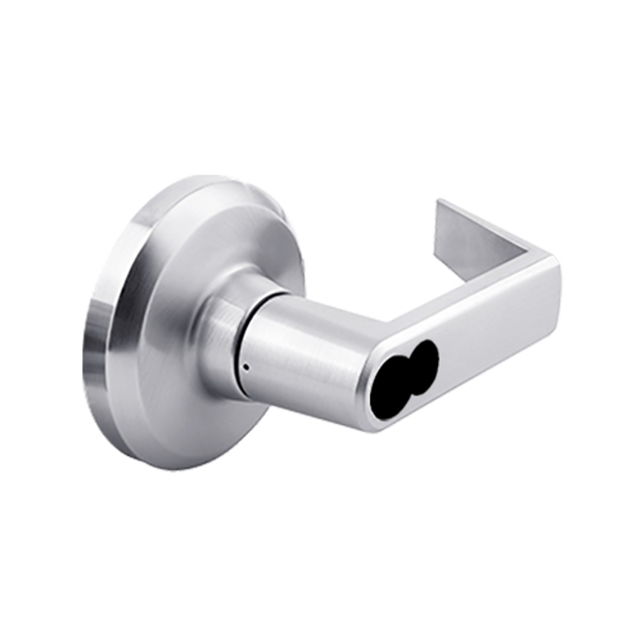 QCL171E625S8478SLC Stanley QCL100 Series Less Cylinder Storeroom Lock with Sierra Lever Prepped for SFIC in Bright Chrome Finish QCL171E625S8478SLC Stanley QCL100 Series Less Cylinder Storeroom Lock with Sierra Lever Prepped for SFIC in Bright Chrome Finish