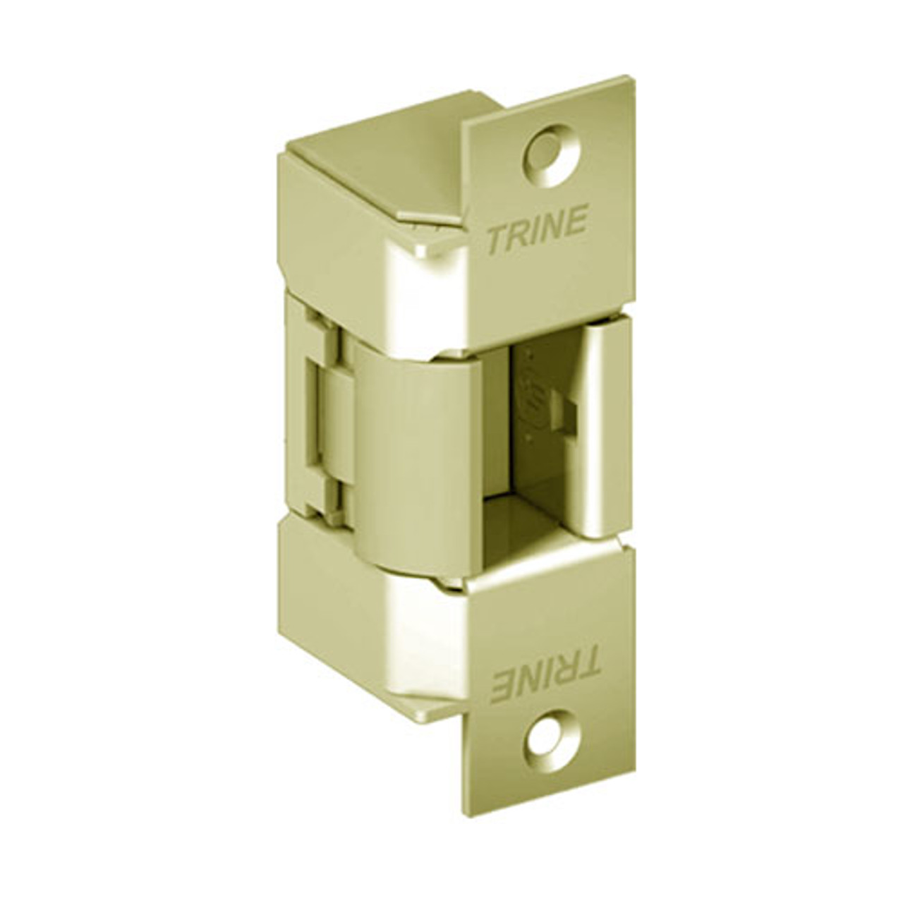 EN400-24AC-US4-RH Trine EN Series Outdoor Electric Strikes Solution in Satin Brass Finish