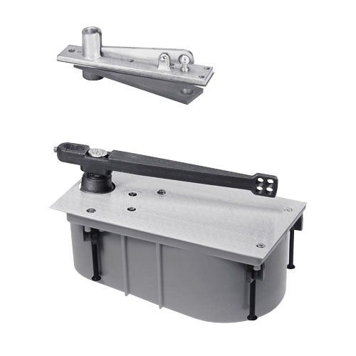 PH28-105N-LH-626 Rixson 28 Series Heavy Duty Single Acting Center Hung Floor Closer in Satin Chrome Finish