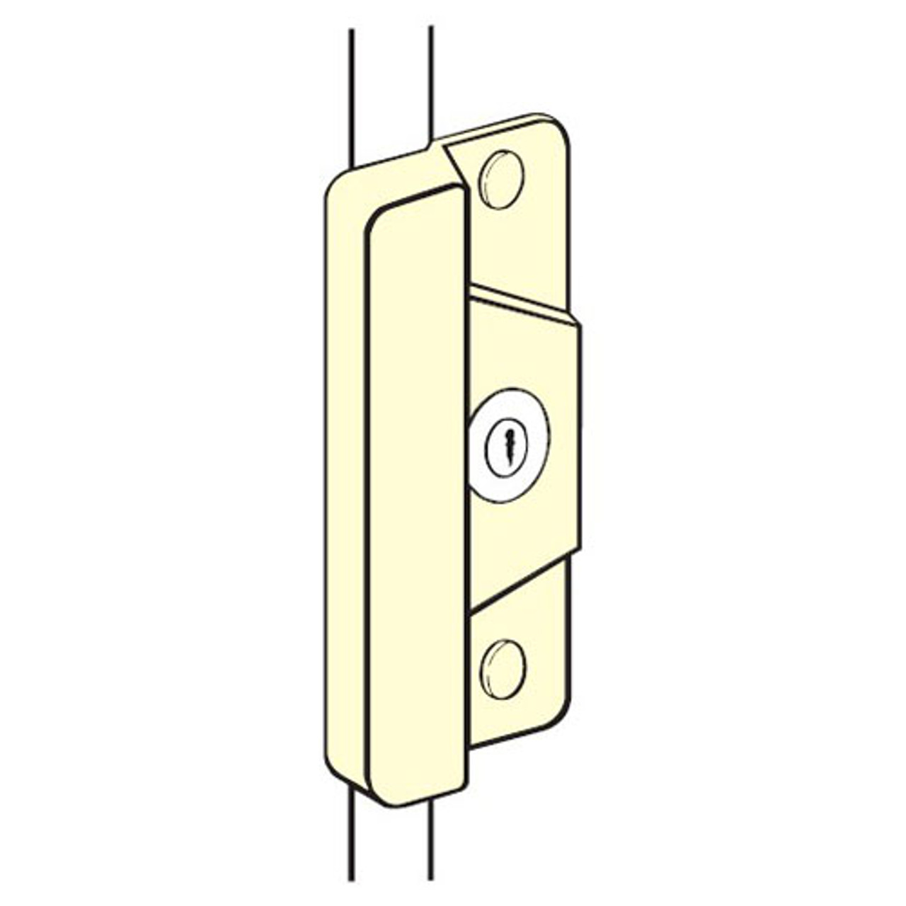 ELP-208P-DU Don Jo Latch Protector for Electric Strikes in Duro Coated Finish