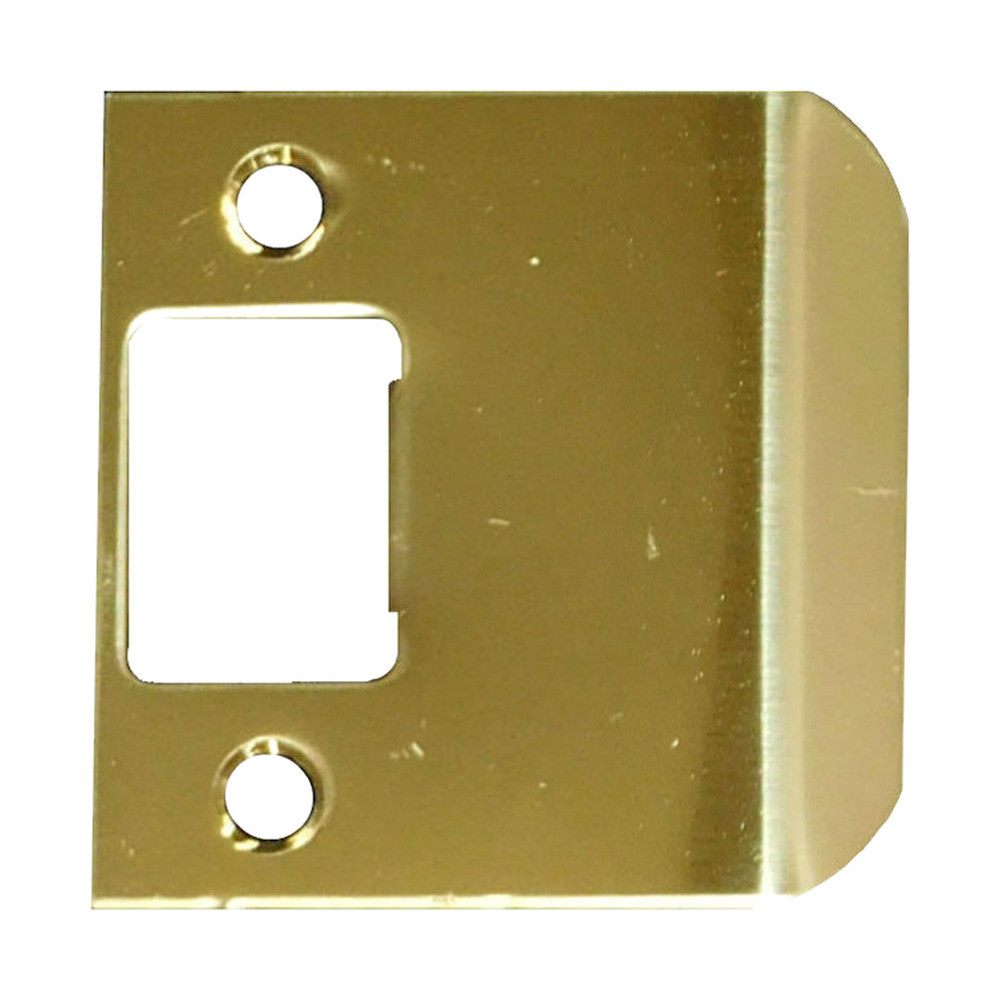 Don Jo EL-175-605 2-1/4" x 1-3/4" Extended Lip Strike in Bright Brass
