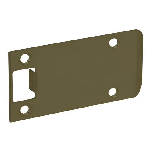 EL-104-609 Don Jo 2-1/4" Extended Lip Strike in Antique Brass Finish