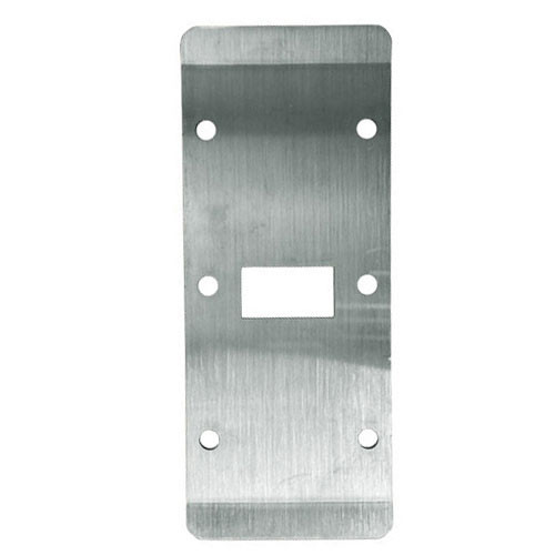 DL-11-630 Don Jo Double Lip Strike Plate in Satin Stainless Steel Finish