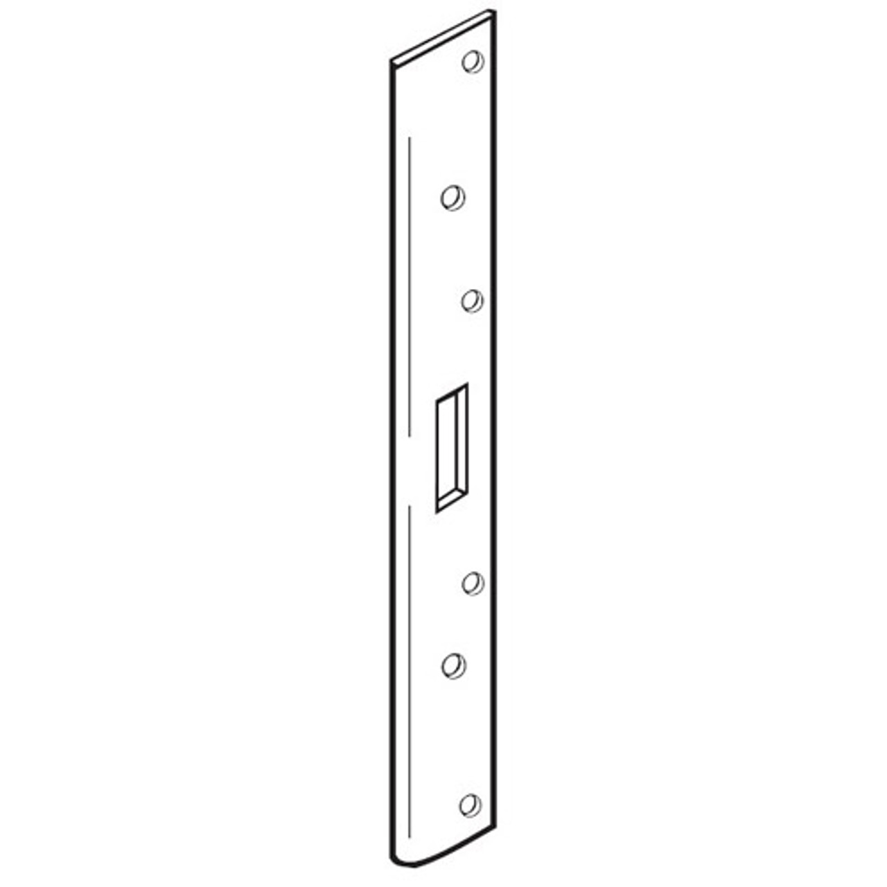 AST-2138M-BP Don Jo 18" Security Strike Plate