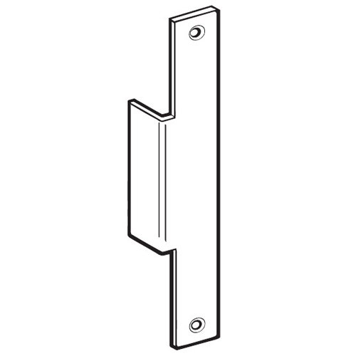 AF-29-SL Don Jo Electric Strike Filler Plate in Silver Coated Finish