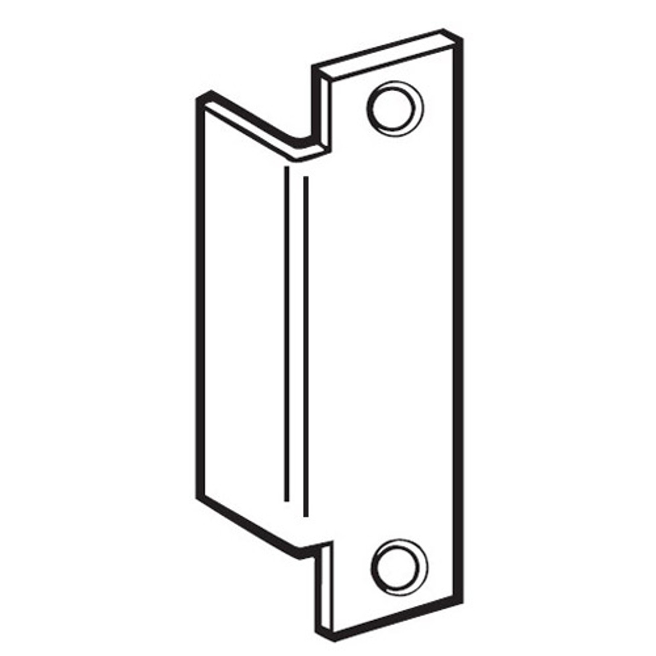 AF-260-SL Don Jo Electric Strike Filler Plate