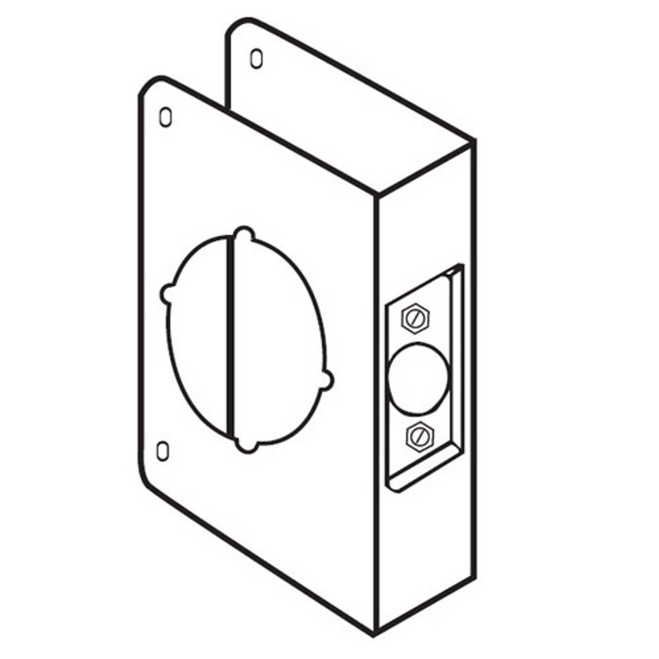 81-S-CW Don Jo Classic Wrap Around Plate