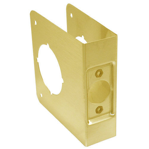 81-PB-CW Don Jo Classic Wrap Around Plate in Polished Brass Finish
