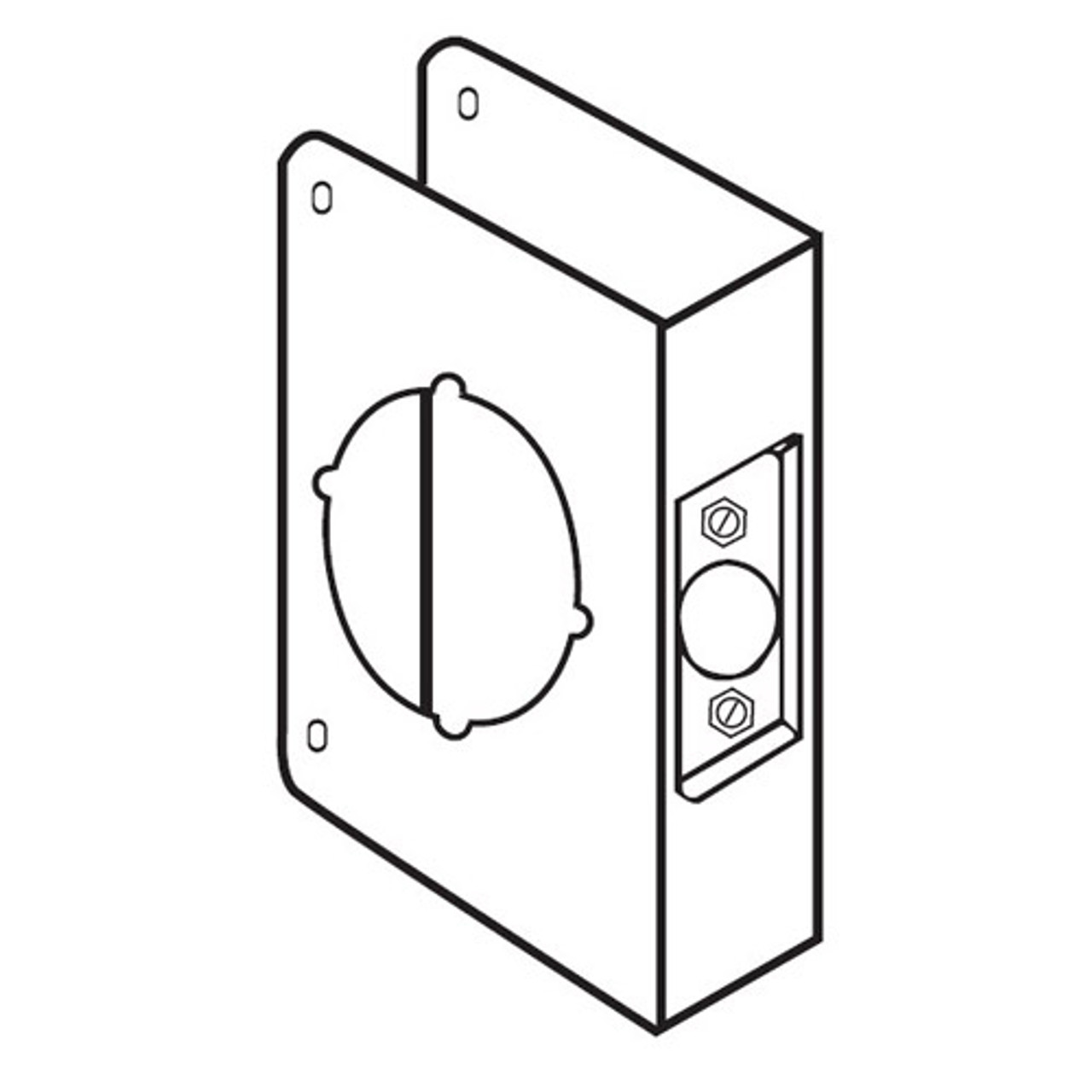 71-PB-CW Don Jo Classic Wrap Around Plate