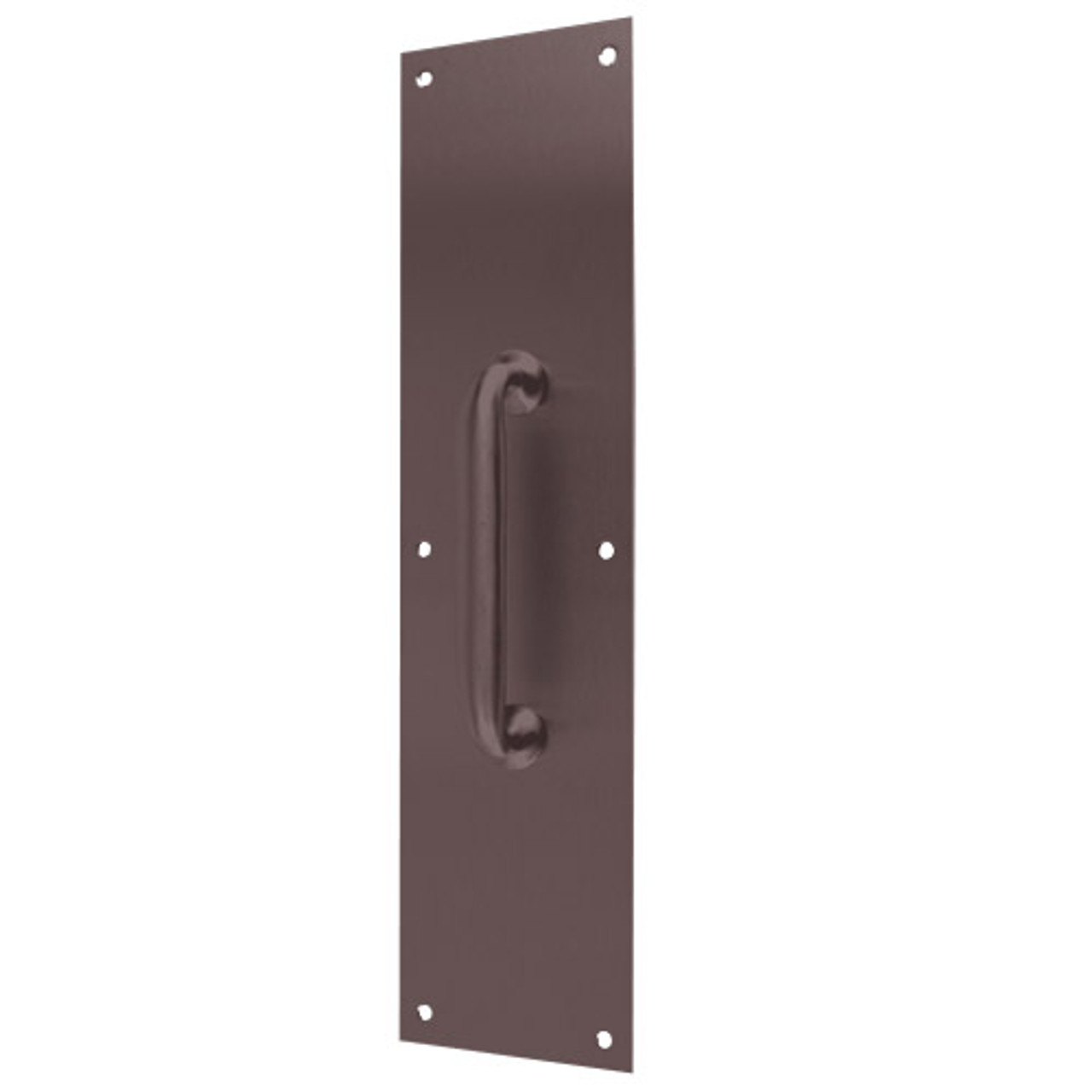 7110-613 Don Jo Pull Plates with Cast Pull in Oil Rubbed Bronze Finish