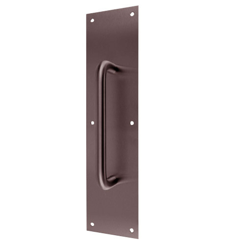 7011-613 Don Jo Pull Plates with 3/4" Round Pulls in Oil Rubbed Bronze Finish