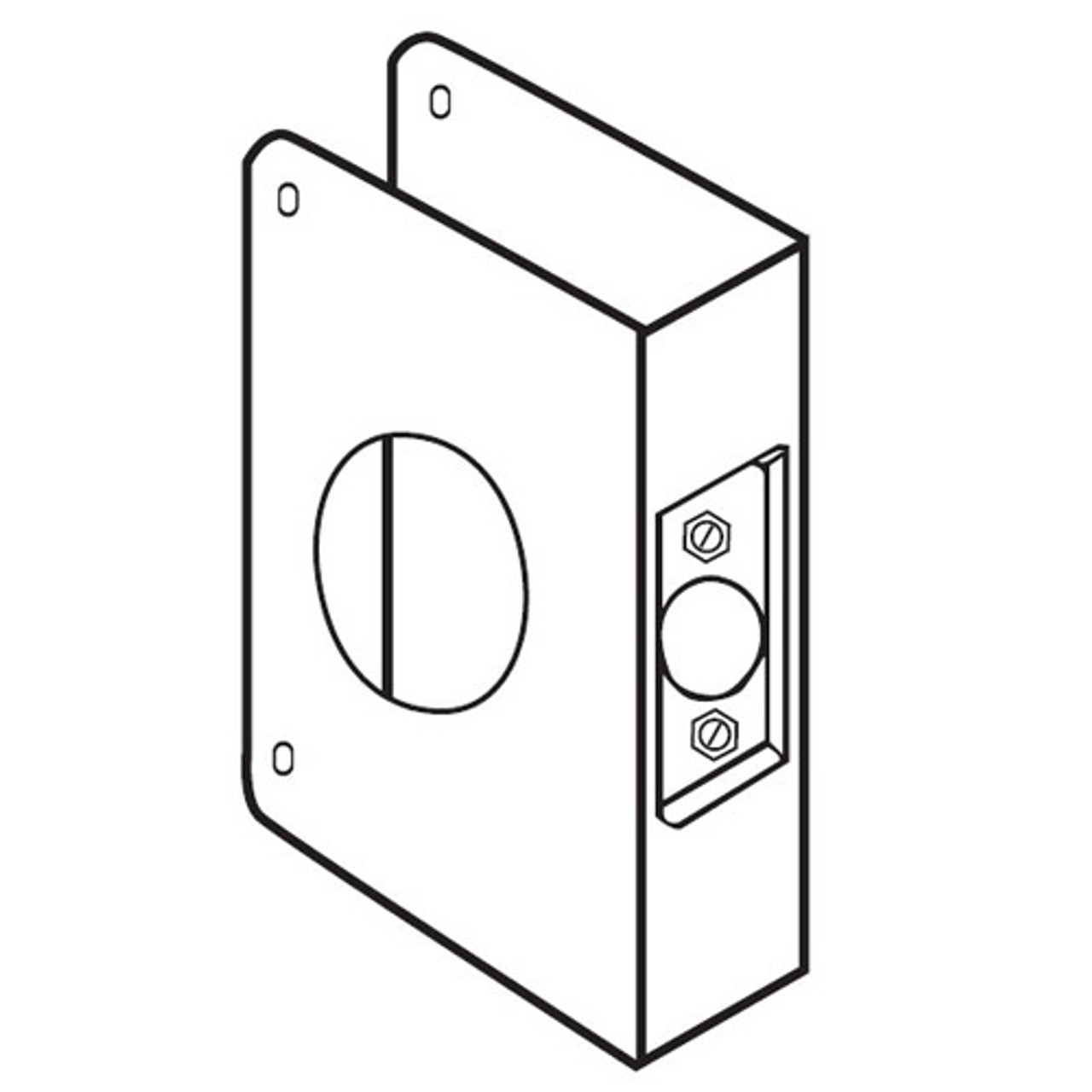 6-BZ-CW Don Jo Classic Wrap Around Plate