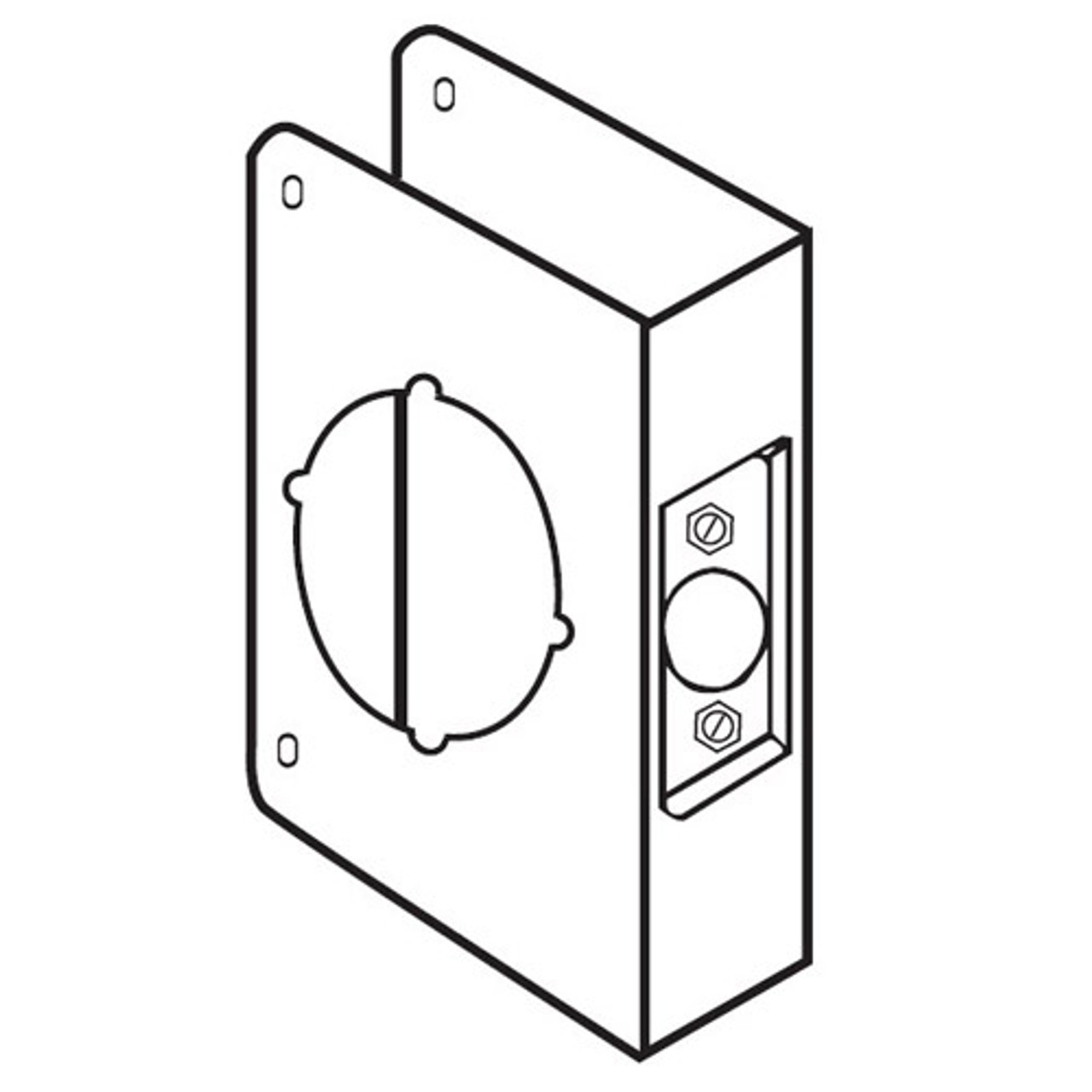 61-PB-CW Don Jo Classic Wrap Around Plate