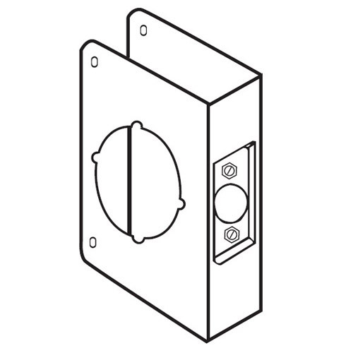 61-BZ-CW Don Jo Classic Wrap Around Plate