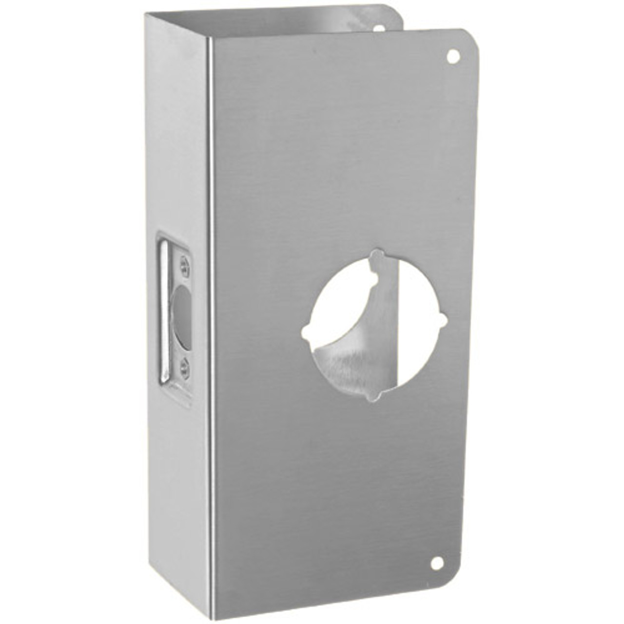 212-S-CW Don Jo Blank Wrap-Around Plate in Stainless Steel Finish