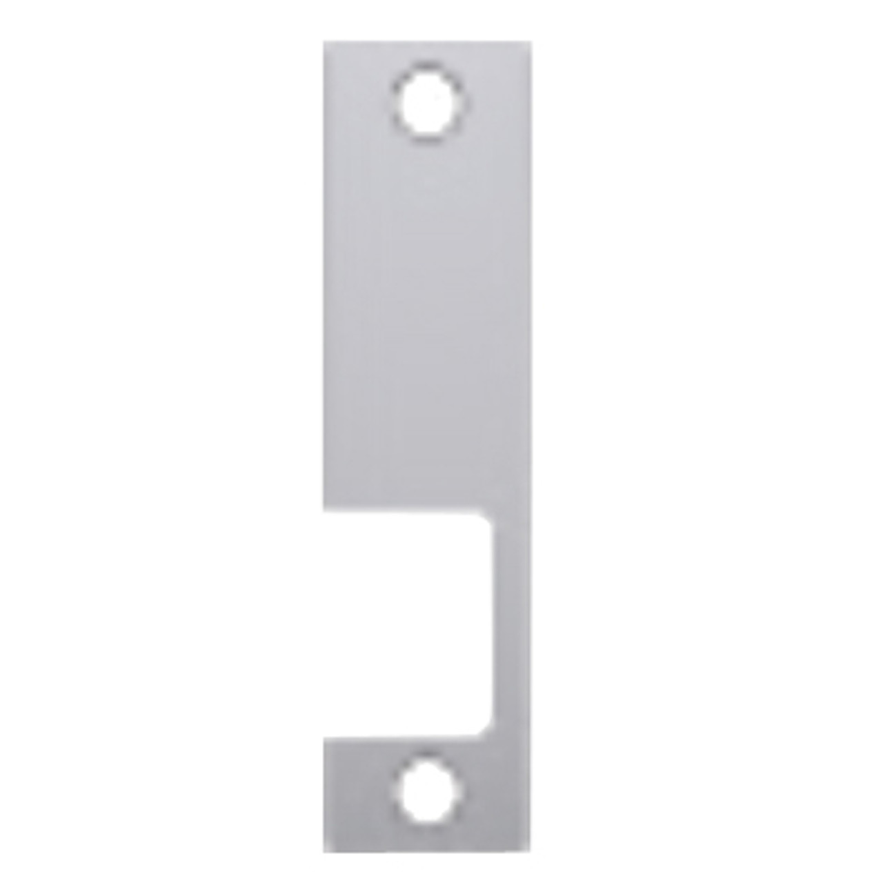 KD-630 Hes 4-7/8" x 1-1/4" Faceplate in Satin Stainless Finish