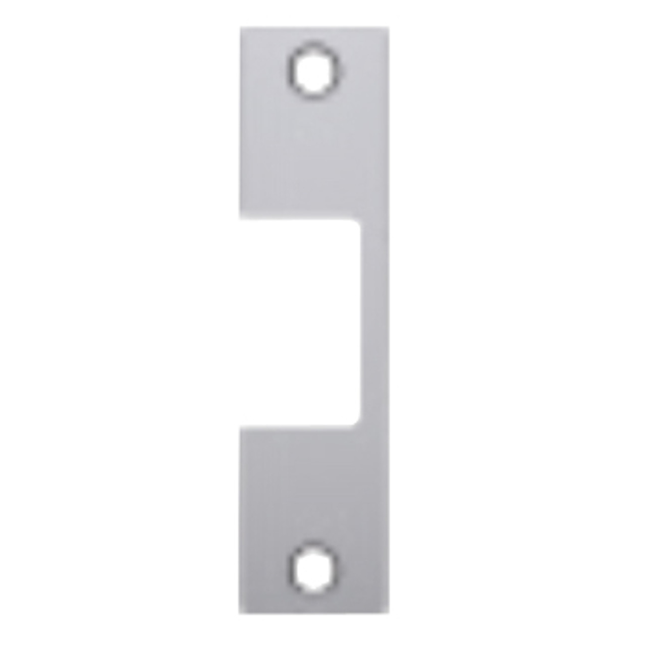 E-630 Hes 4-7/8" x 1-1/4" Faceplate in Satin Stainless Finish