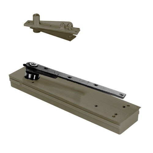 5014ABC105-554-LH-613 Rixson 50 Series Single Acting Center Hung Shallow Depth Floor Closers in Dark Bronze Finish