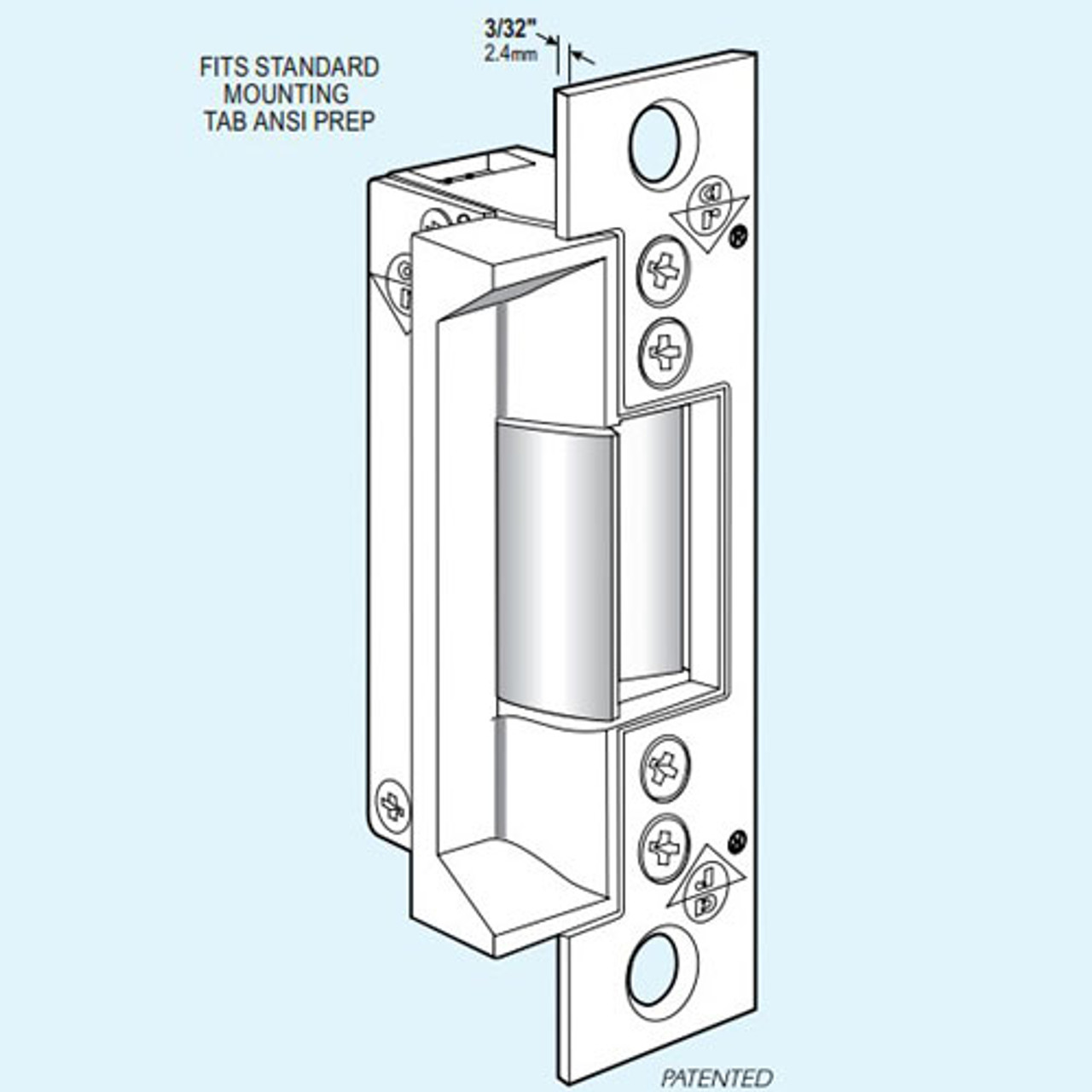 7240-310-630 Adams Rite Electric Strike