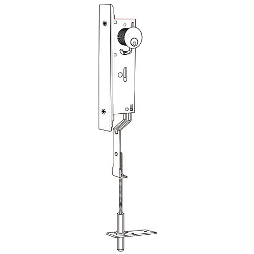 1870HM-0-313 Adams Rite Flushbolt