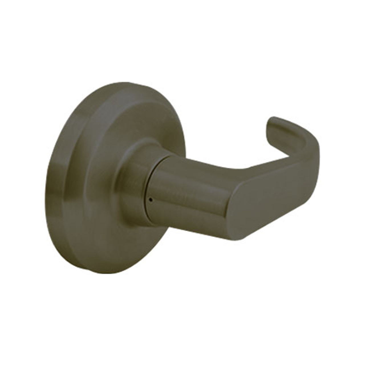 QCL130M613R4NOS Stanley QCL100 Series Passage Cylindrical Lock with Summit Lever in Oil Rubbed Bronze Finish