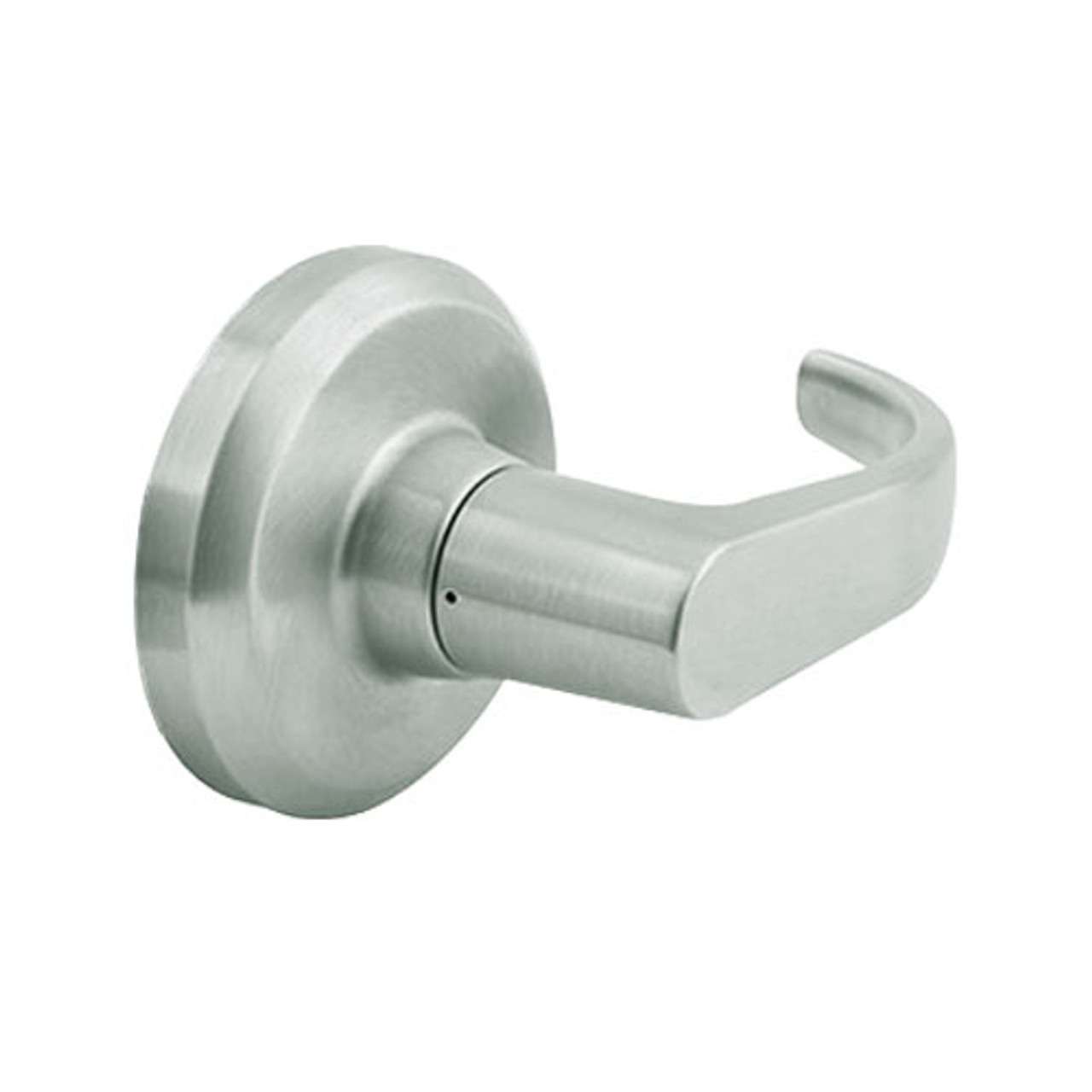 QCL130M619S8NOS Stanley QCL100 Series Passage Cylindrical Lock with Summit Lever in Satin Nickel Finish