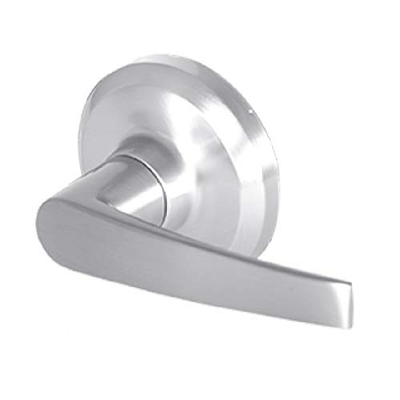 QCL130A625FS4118F Stanley QCL100 Series Passage Cylindrical Lock with Slate Lever in Bright Chrome Finish