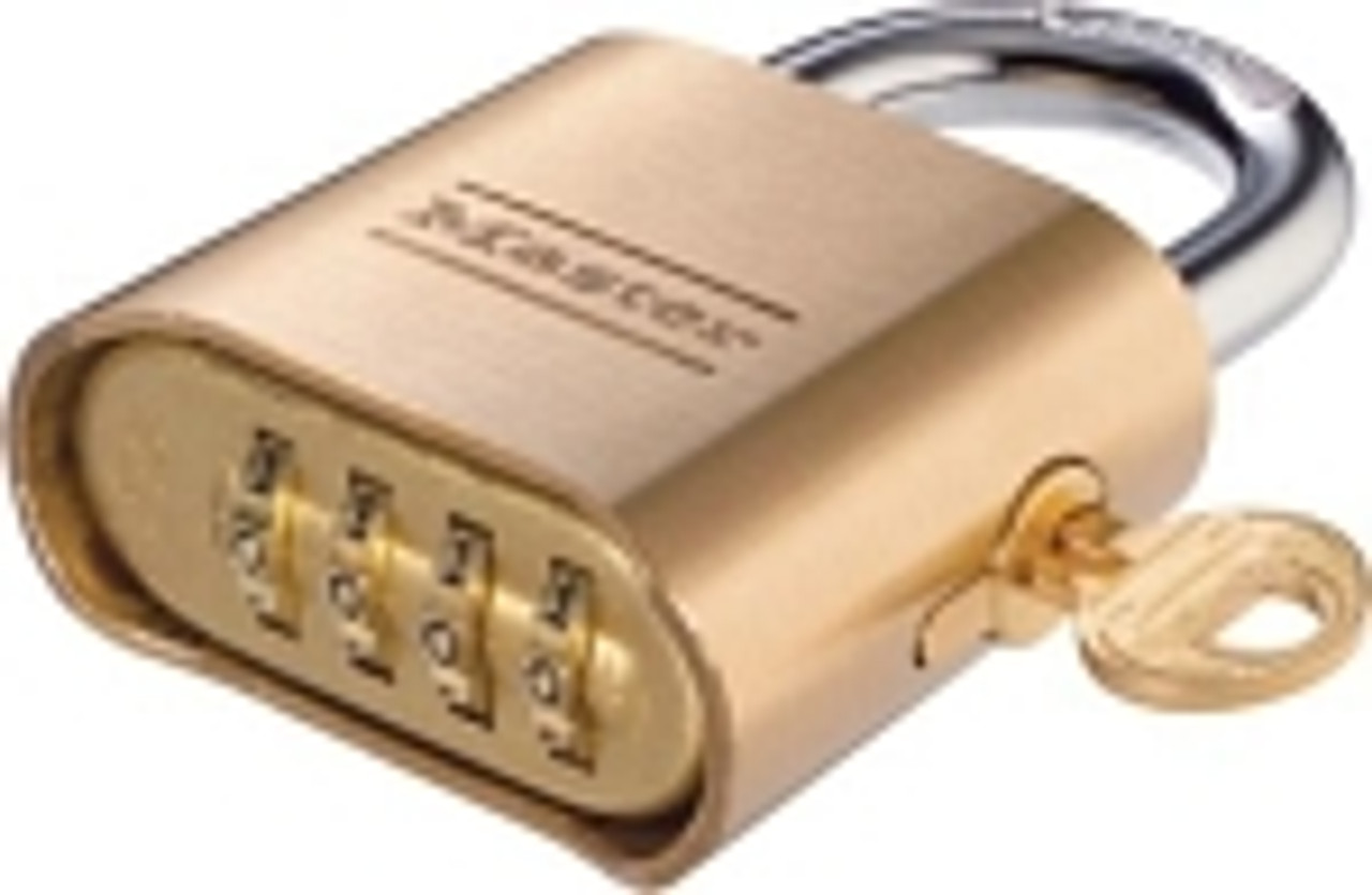 Master Lock 176 Combination Padlock including control key  and reset tool