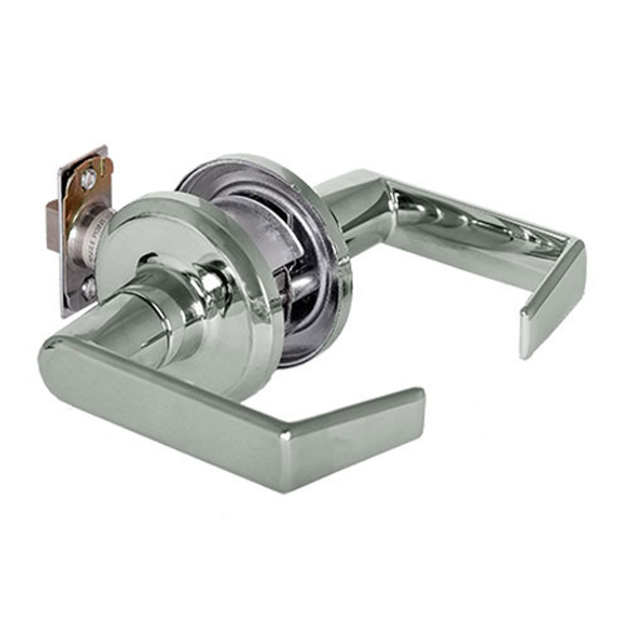 QTL230E619SA478S Stanley QTL200 Series Passage Tubular Lock with Sierra Lever in Satin Nickel Finish