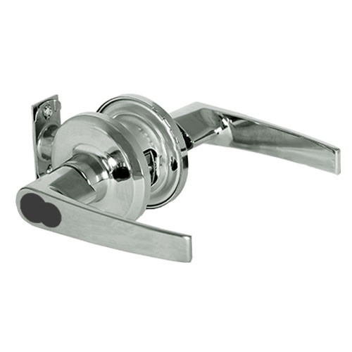 QTL251A619RA478SLC Stanley QTL200 Series Less Cylinder Entry/Office Tubular Lock Prepped for SFIC with Slate Lever in Satin Nickel Finish