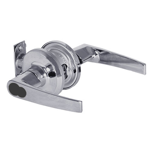 QTL271A626SA118FLC Stanley QTL200 Series Less Cylinder Storeroom Tubular Lock Prepped for SFIC with Slate Lever in Satin Chrome Finish