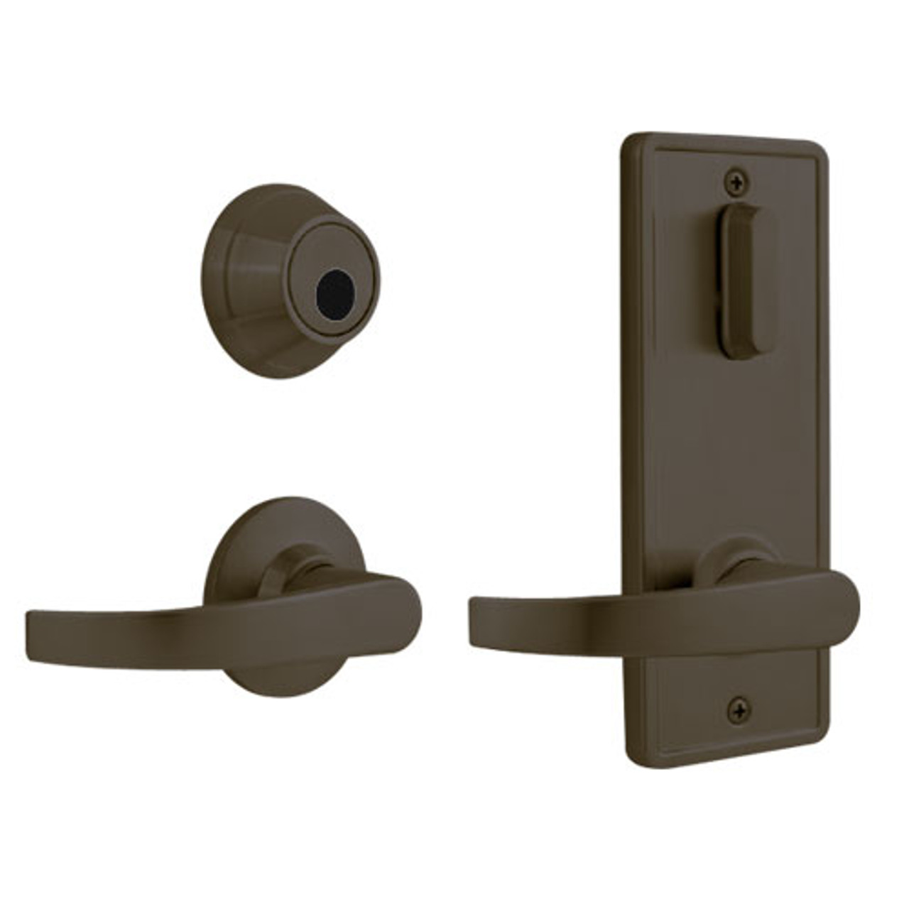 QCI230M613NS4478SLC Stanley QCI200 Series Standard Duty Interconnected Single Locking with Summit Lever in Oil Rubbed Bronze Finish