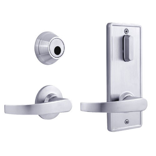 QCI230M626NR8FLS2LC Stanley QCI200 Series Standard Duty Interconnected Single Locking with Summit Lever in Satin Chrome Finish