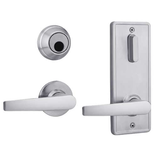 QCI230A626NS4FLR2LC Stanley QCI200 Series Standard Duty Interconnected Single Locking with Slate Lever in Satin Chrome Finish