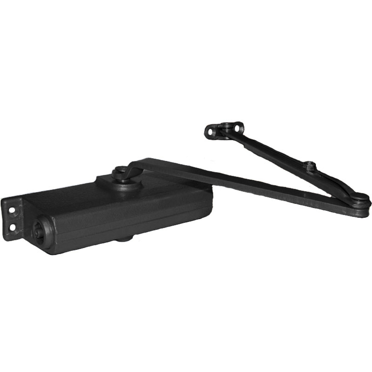 1261-Rw-PA-BLACK LCN Door Closer Regular Arm with Parallel Arm Shoe