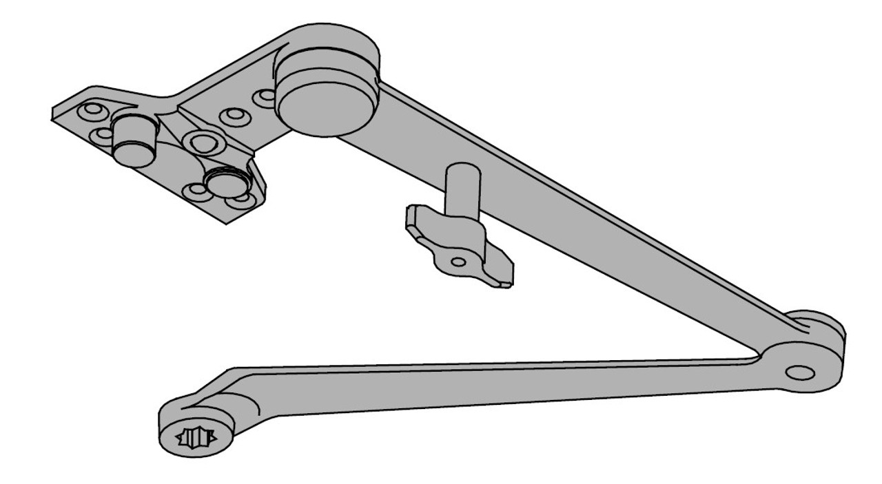 LCN Door Hardware 1461-HCUSH-US26D