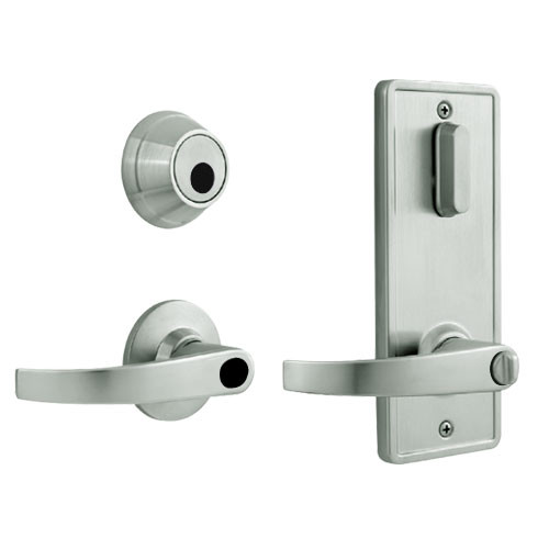 QCI250M619NR8FLS2LC Stanley QCI200 Series Standard Duty Interconnected Double Locking with Summit Lever in Satin Nickel Finish