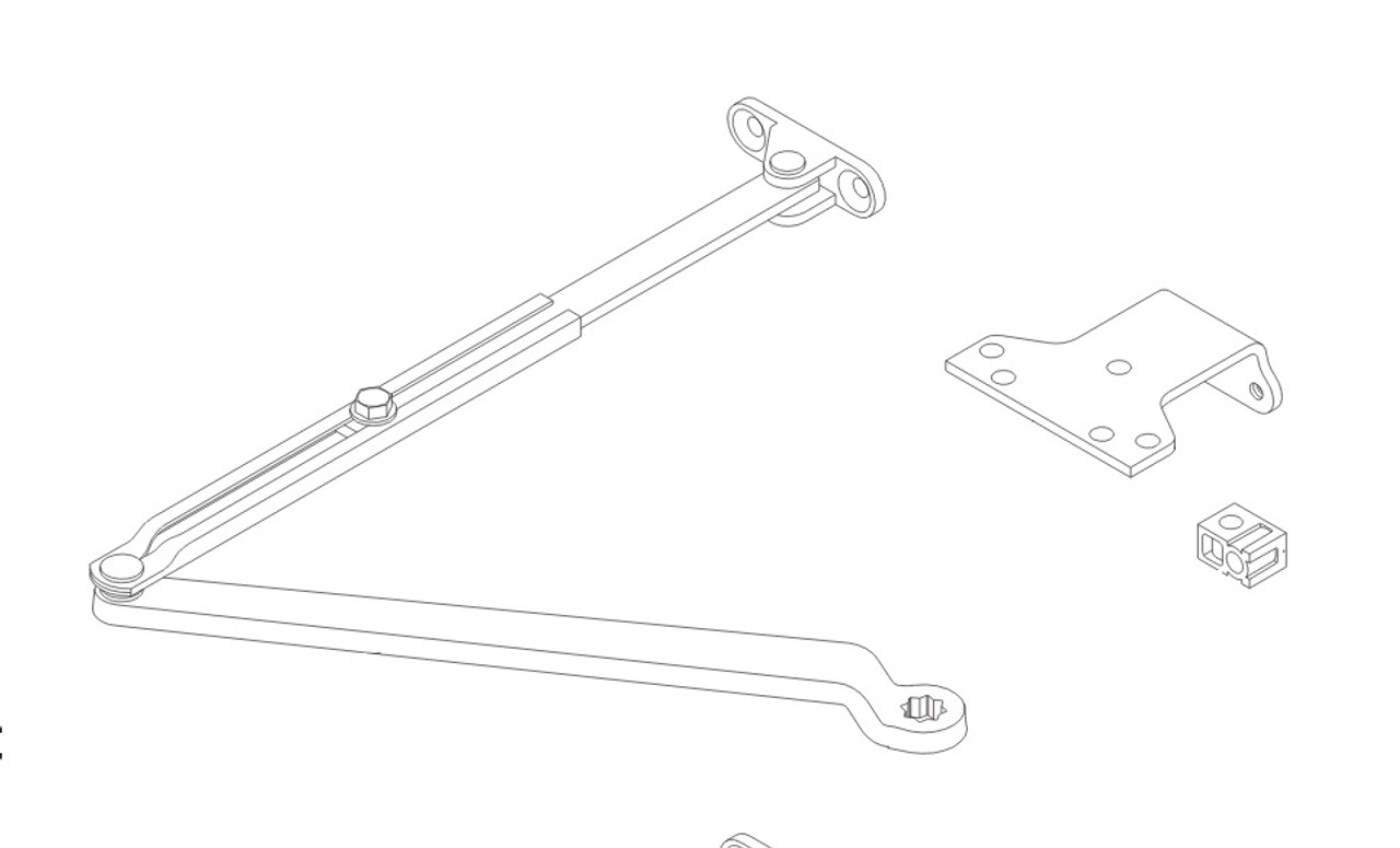 LCN Door Hardware 1461-HDw-62A-US10