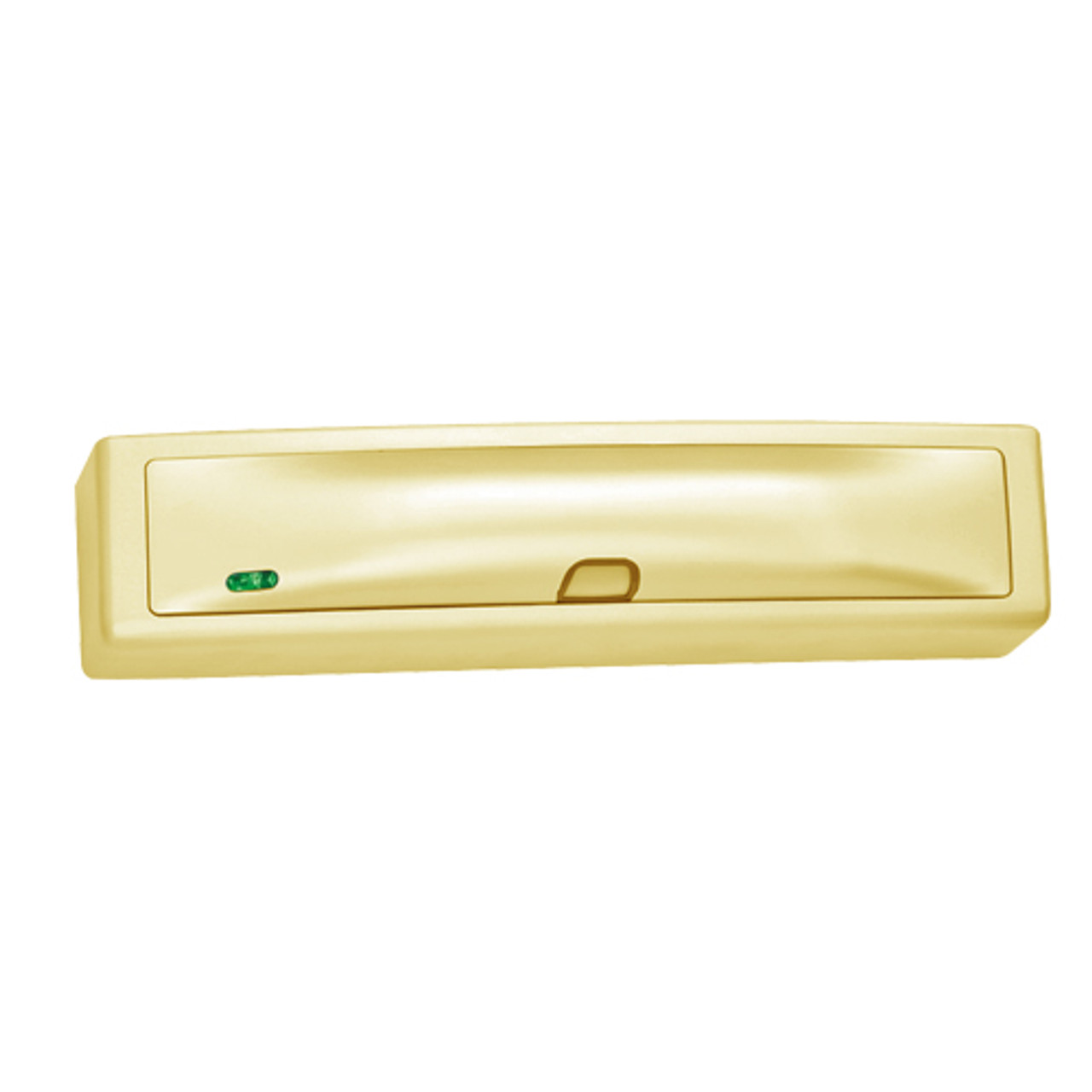 M680EBD-606 Securitron Maglock with BondSTAT and DPS in Satin Brass finish