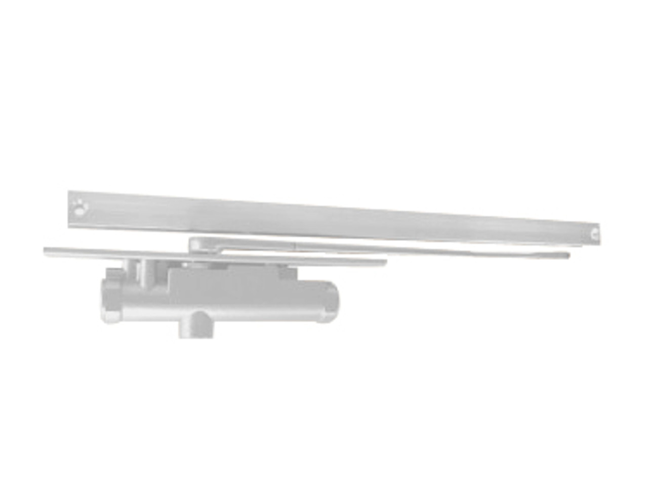 3034-REG-LH-AL LCN Door Closer with Regular Arm in Aluminum Finish