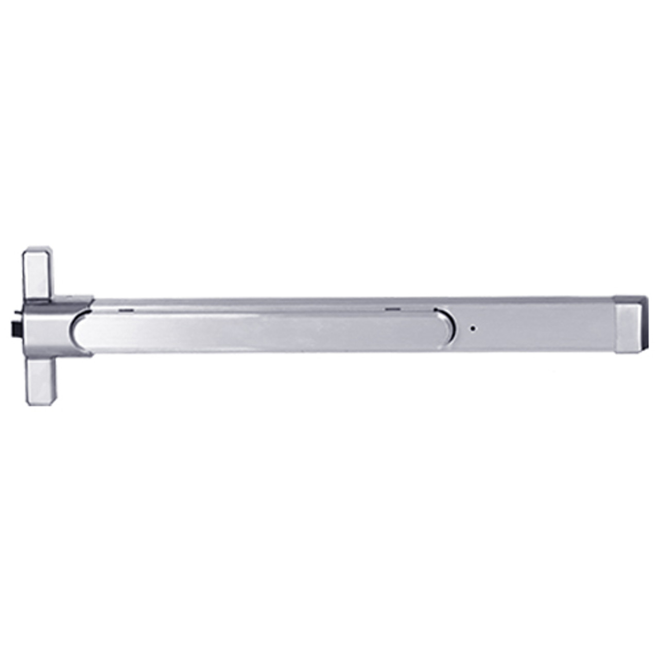 QED213-48-626 Stanley QED200 Series Heavy Duty Narrow Stile Rim Fire Rated Exit Device in Satin Chrome Finish