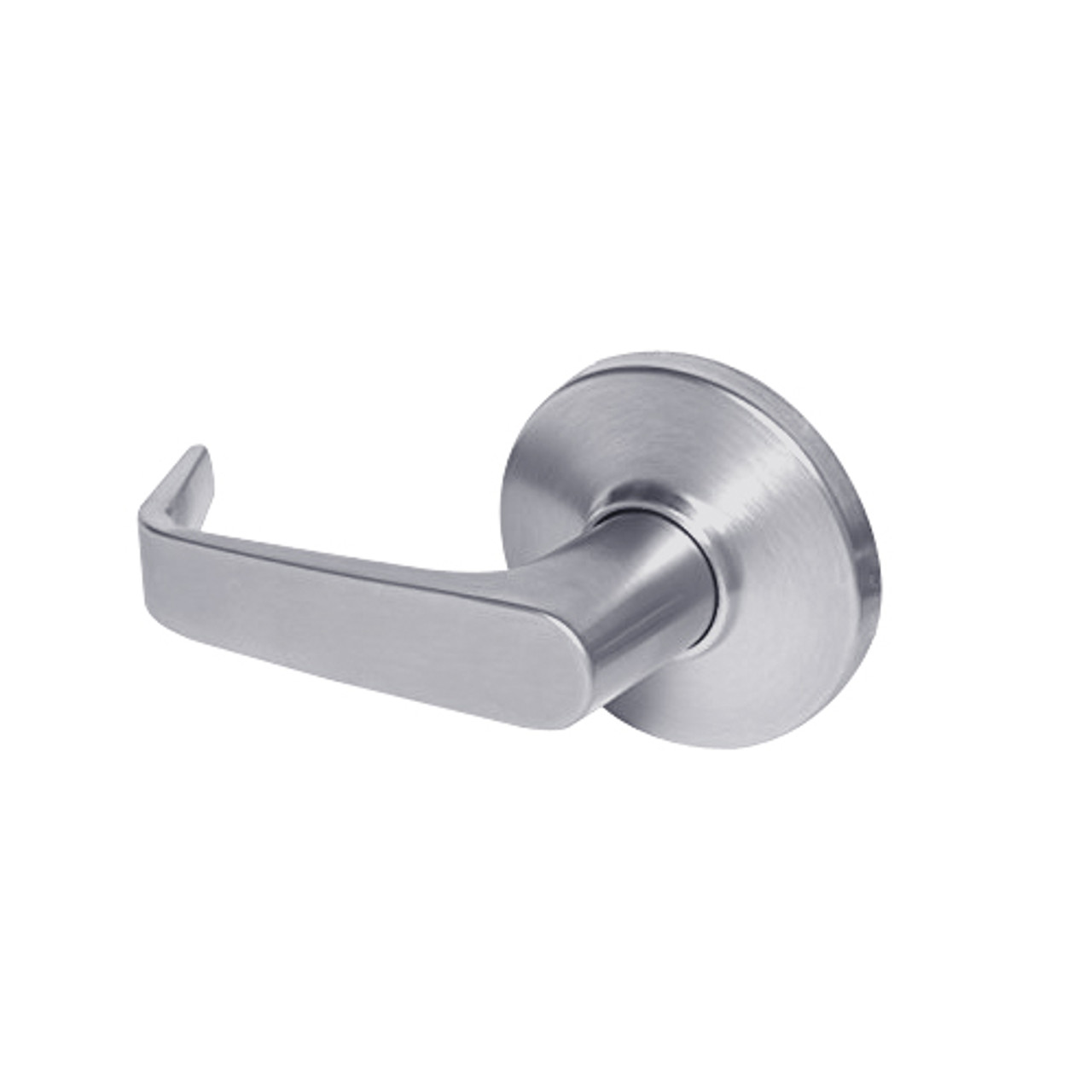 9K30Y15DSTK626 Best 9K Series Exit Heavy Duty Cylindrical Lever Locks with Contour Angle with Return Lever Design in Satin Chrome