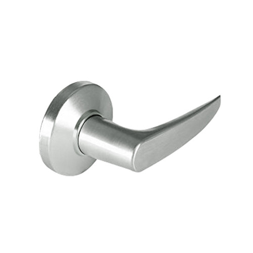 9K30Y16CS3618 Best 9K Series Exit Heavy Duty Cylindrical Lever Locks with Curved Without Return Lever Design in Bright Nickel