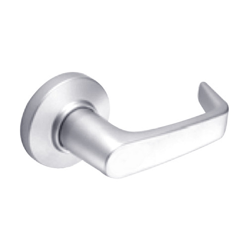 9K30Q15CS3625 Best 9K Series Exit Heavy Duty Cylindrical Lever Locks with Contour Angle with Return Lever Design in Bright Chrome